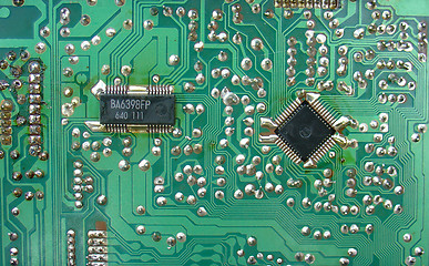 Image showing electronic components board