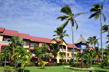 Image showing Tropical resort