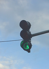 Image showing Green traffic light