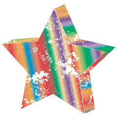 Image showing Vintage star