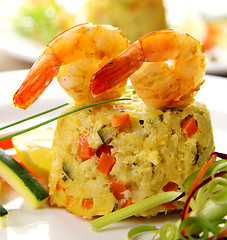 Image showing Shrimp Risotto