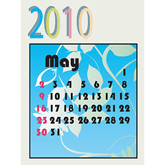 Image showing 2010 calendar