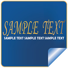 Image showing Sample text label