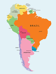 Image showing South America