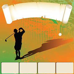 Image showing Golfer 