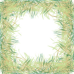 Image showing grass frame
