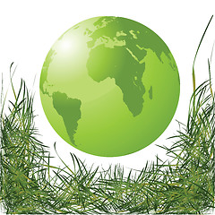 Image showing green earth