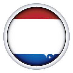 Image showing Dutch flag button