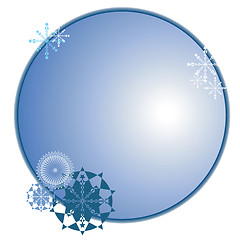 Image showing Winter sticker