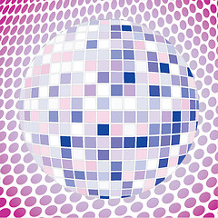 Image showing Velvet discoball