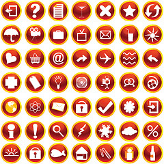 Image showing  icons set