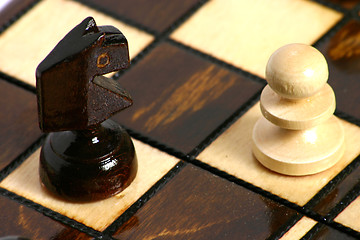 Image showing A chess game