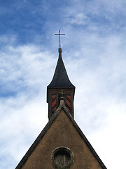 Image showing Top of a church