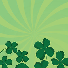 Image showing Four leaf clover 