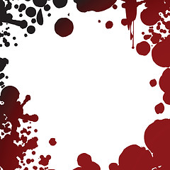 Image showing blood splash frame 