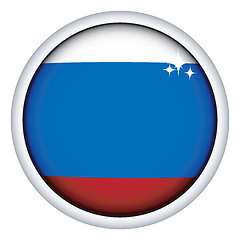 Image showing Russian flag button