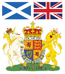 Image showing Scotland emblem