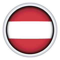 Image showing Latvia flag button