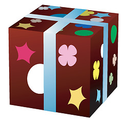 Image showing Vector giftbox