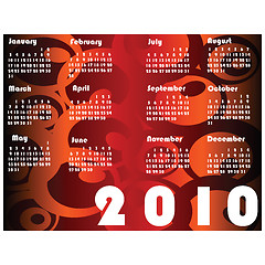 Image showing Pocket calendar