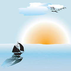 Image showing Ocean scene 