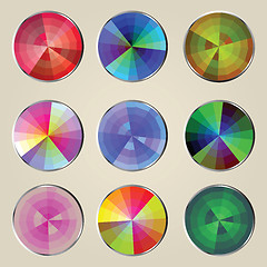 Image showing Color wheels
