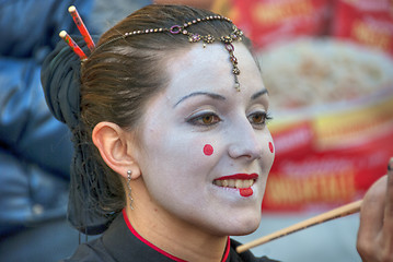 Image showing Carnival Mask, Italy