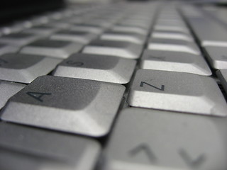 Image showing Keyboard in a Computer Lab, Tuscany, Italy