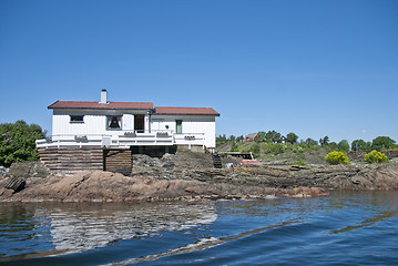 Image showing Detail of Oslo Fjord, Norway, May 2009