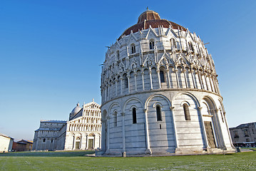Image showing Piazza dei Miracoli, Pisa, Italy