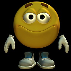 Image showing 3D emoticon