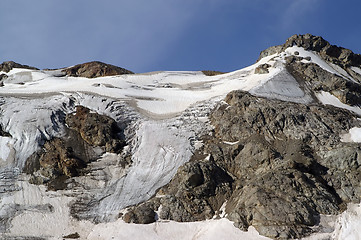 Image showing Mountain glacier