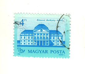 Image showing hungarian stamp