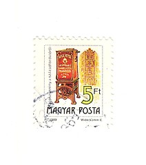 Image showing hungarian stamp