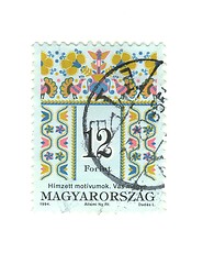 Image showing hungarian stamp