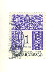 Image showing hungarian stamp