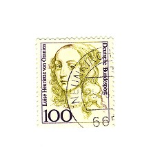 Image showing hungarian stamp