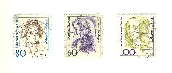 Image showing hungarian stamp