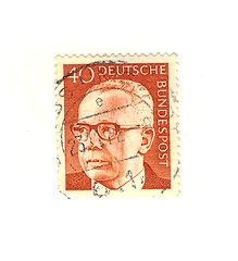 Image showing german stamp