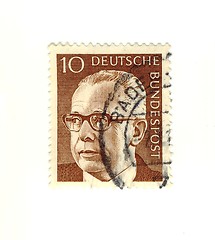 Image showing german stamp