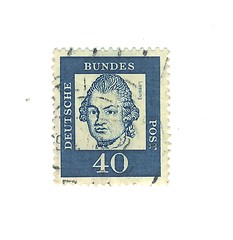 Image showing german stamp