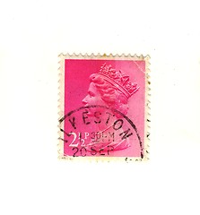 Image showing english stamp