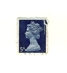 Image showing english stamp