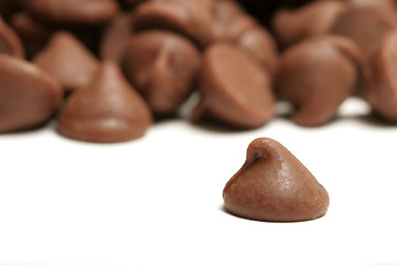 Image showing chocolate chips