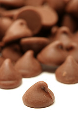 Image showing chocolate chips