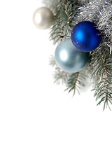 Image showing Snowy christmas decoration