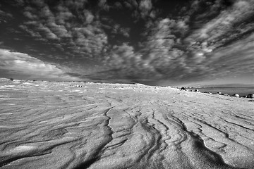 Image showing Winter by the sea