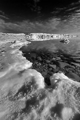 Image showing Winter by the sea