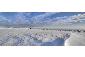 Image showing Winter by the sea