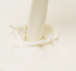 Image showing milk splash